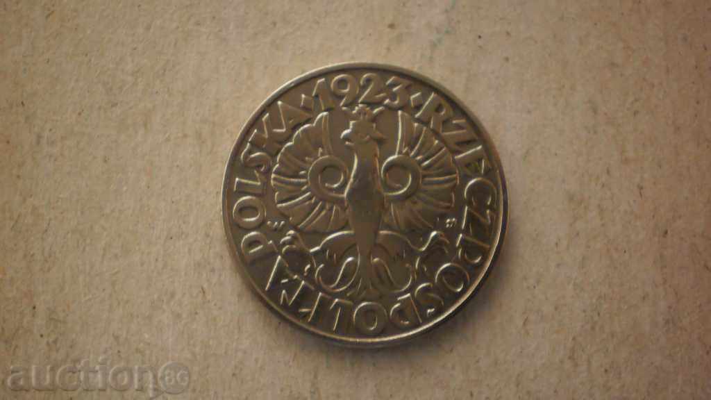 50 penny 1923 POLAND R