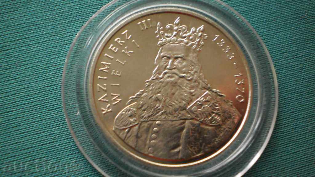 100 miliarde PLN 1987 POLONIA -KAZIMIERZ III Wielki