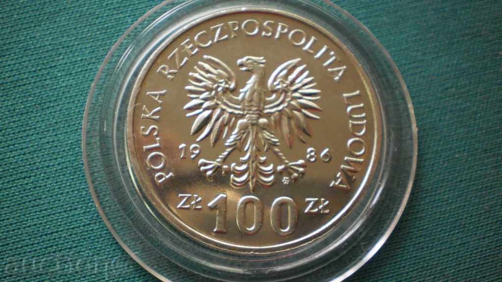 100 de miliarde PLN 1986 POLONIA - Wladislaw I LOKIETEK cu preț € 5.11 | 9.99 BGN