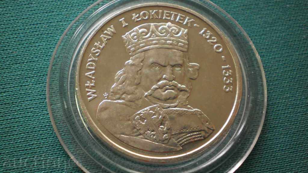 100 de miliarde PLN 1986 POLONIA - Wladislaw I LOKIETEK