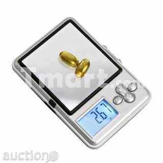 Miniature electronic scales 100 x 0,01 g - 5 Miniature electronic scales 100 x 0,01 g - 5