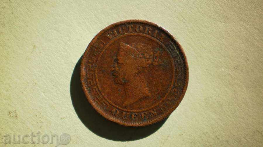 1 CENT 1870 Ceylon