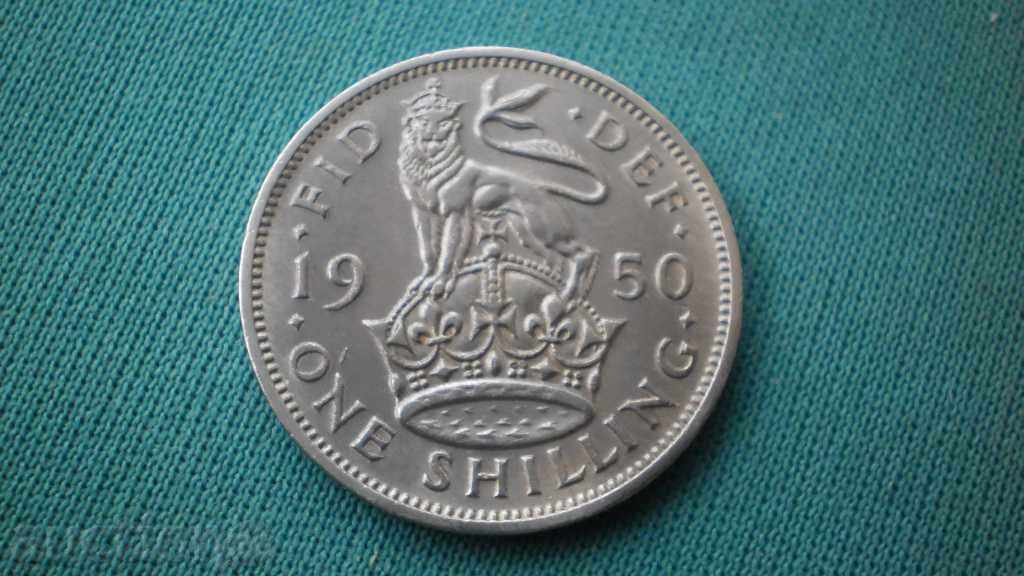 ENGLAND 1 SHILLING 1950 ENGLAND