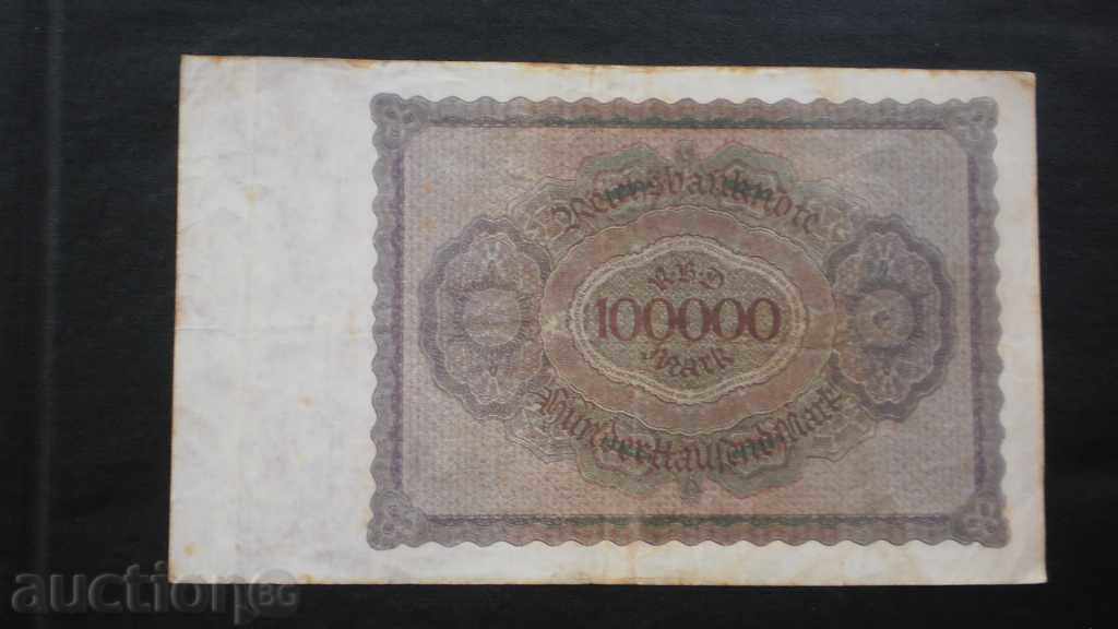 100 000   МАРКИ     1923  ГЕРМАНИЯ с цена € 4.09 | 8.00 лв.