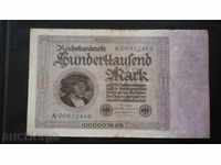 100 000 BRUSSELS 1923 GERMANY