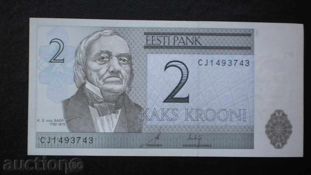 2 coroane 1999 ESTONIA