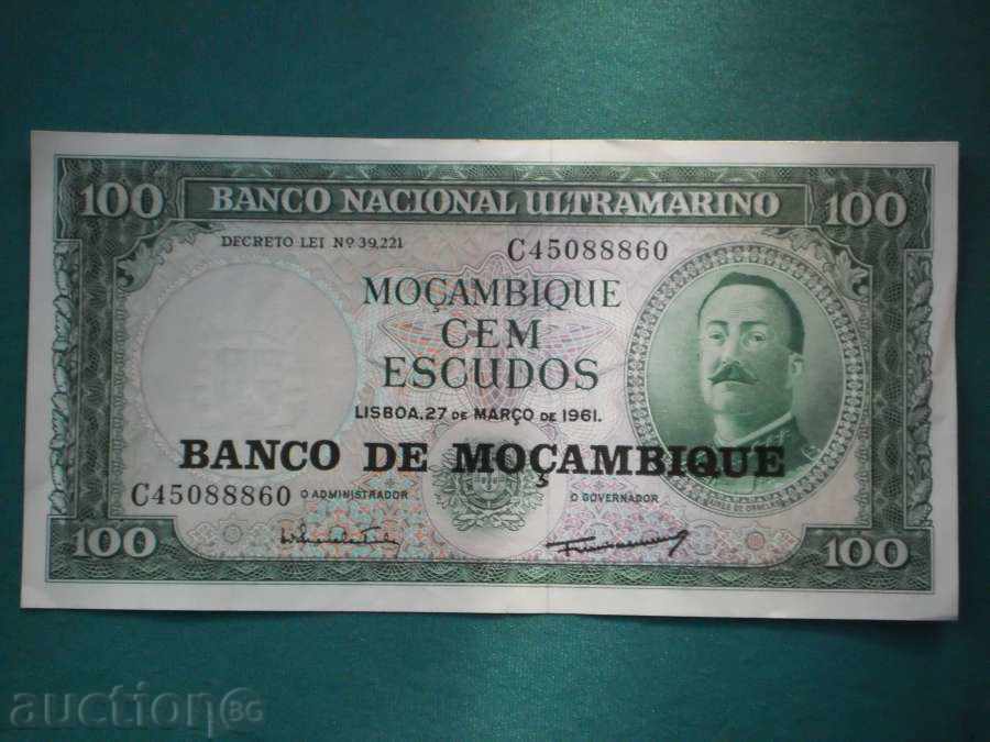 100 escudo 1961 Mozambique