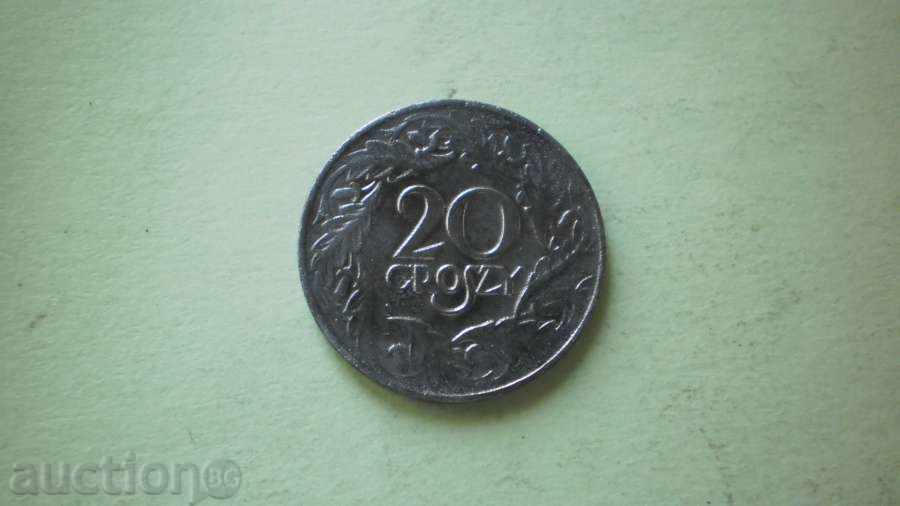 Аукцион 20  ГРОША  1923  ПОЛША -ОКУПАЦИОННА-ВАРШАВСКОТО ГЕТО