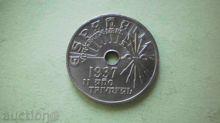 25 cent 1937 Spain