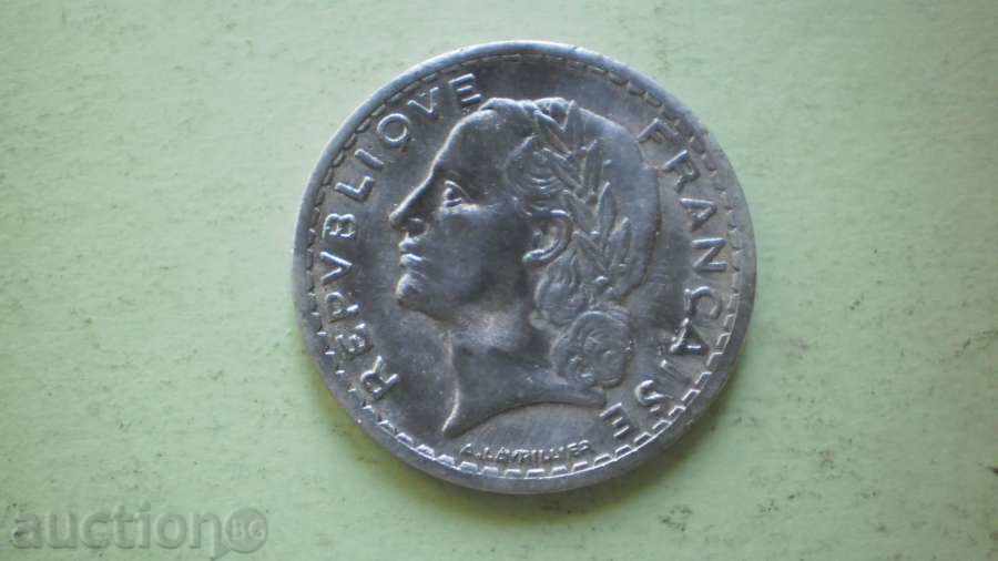 5  FRANC  1945  ФРАНЦИЯ с цена € 2.56 | 5.01 лв.