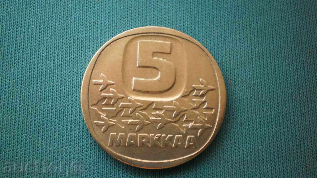 КОРАБИ  5 МАРКИ  1984  ФИНЛАНДИЯ с цена € 3.58 | 7.00 лв.