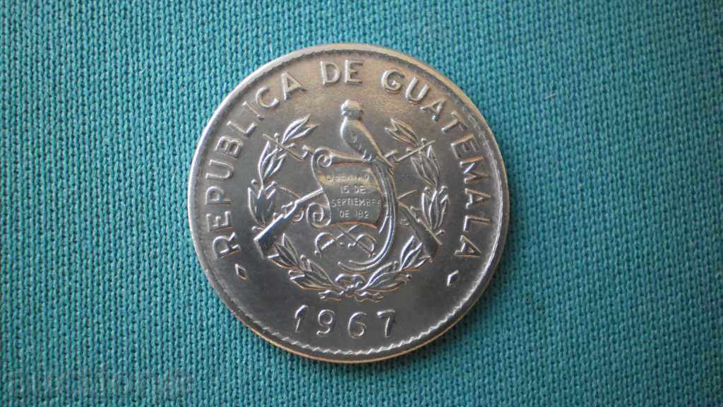 GUATEMALA    10 CENTAVOS  1967    ГВАТЕМАЛА с цена € 5.11 | 9.99 лв.
