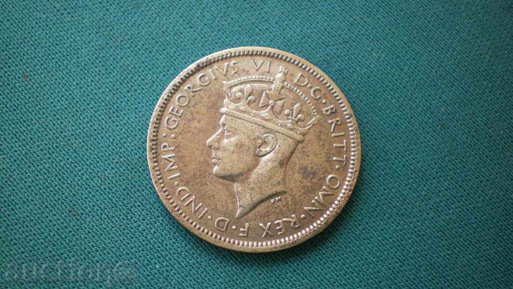 Britisch Westafrika 1Shilling 1943 BRITISH WEST AFRICA with price € 7.67 | 15.00 BGN