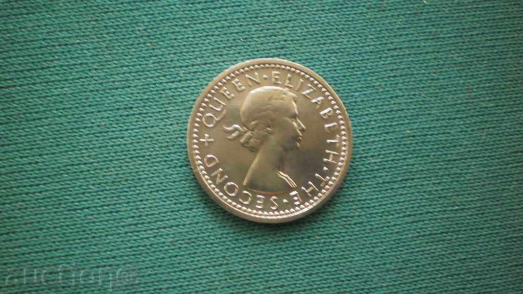 3 pence 1964 RHODESIA and NYASALAND-PEDESIA with price € 2.56 | 5.01 BGN