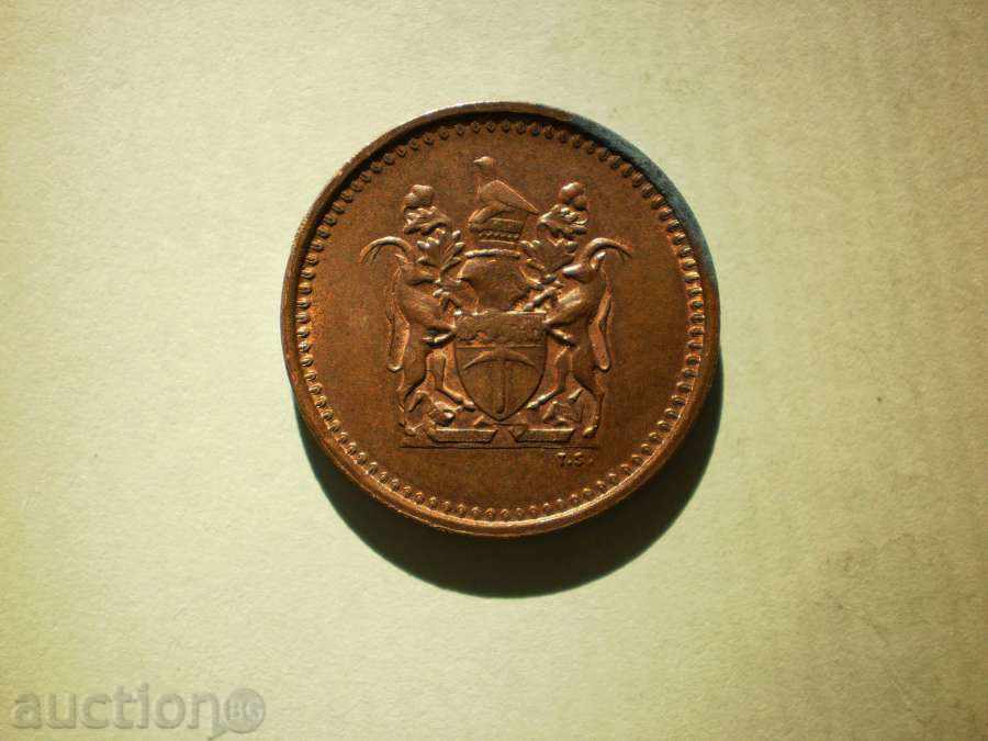 1  цент  1970  Родезия с цена € 2.56 | 5.01 лв.
