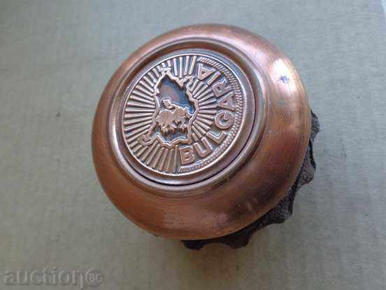Baked box for jewelery baker copper jar - 7 Baked box for jewelery baker copper jar - 7