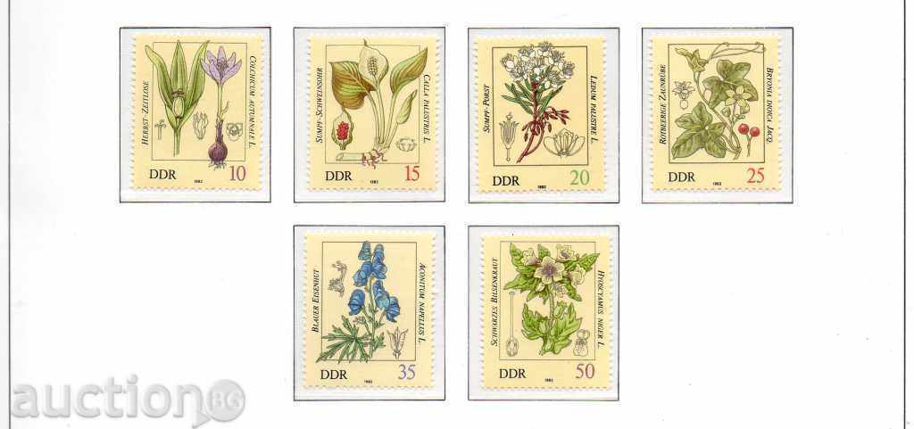 1982. GDR. Poisonous plants.