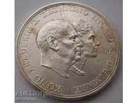 Denmark 5 Crowns 1960 Rare Coin