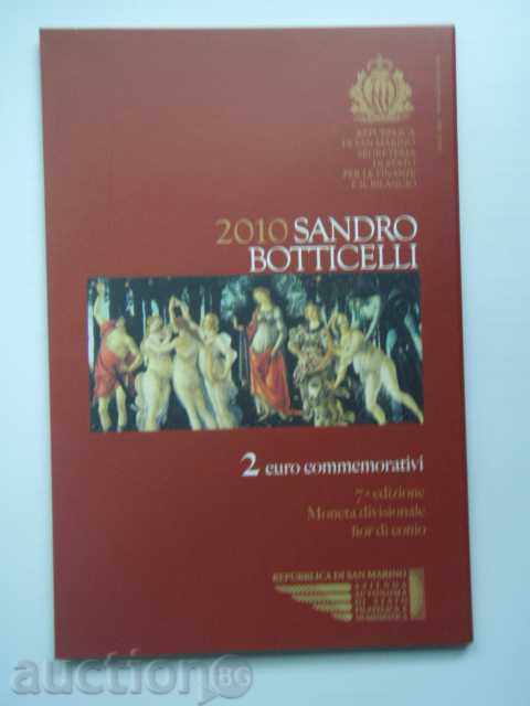 2 Euro 2010 San Marino "Botticelli" /San Marino/ - Uncirculated 2 Euro with price € 56.89 | 111.27 BGN