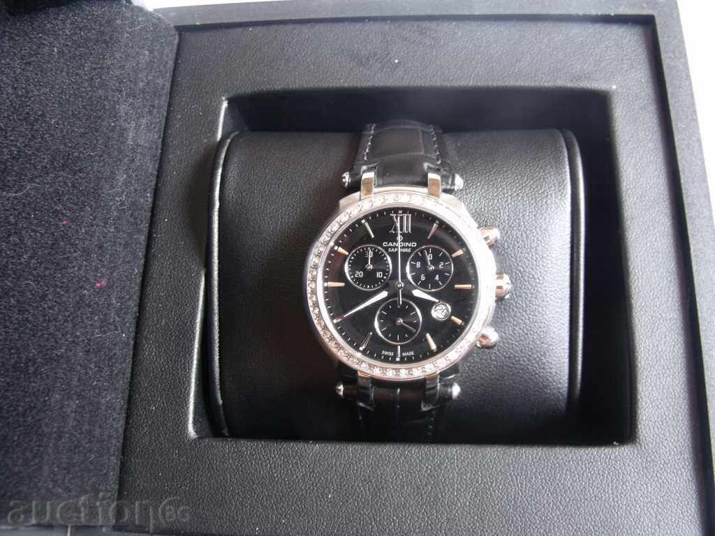 μάρκα CANDINO-χρονογράφος νέα, δεν έχει φθαρεί