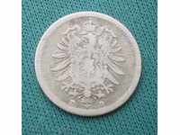 Munich - Germany 20 Pennig 1875 D R rare