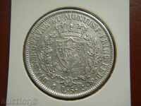 5 Lire 1830 Italian States / Sardinia (Sardinia/Italy) - XF