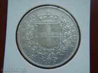 5 Lire 1876 R Italy - XF