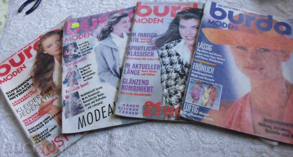 LOT OF 4 HOURS BURDA with price 49.00 BGN | € 25.05