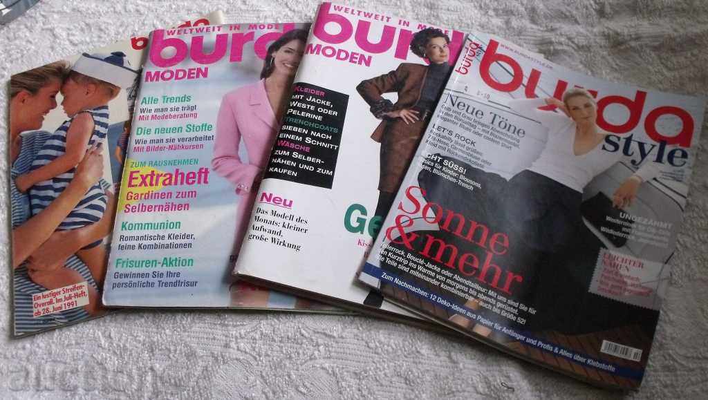 LOT OF 4 HOURS BURDA with price 49.00 BGN | € 25.05 LOT OF 4 HOURS BURDA with price 49.00 BGN | € 25.05