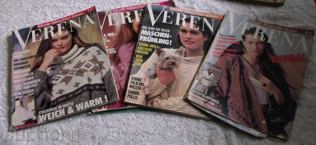 LOT OF 4 NUMBER VERENA MAGAZINES with price 49.00 BGN | € 25.05