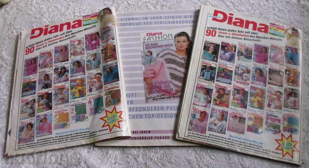 LOT OF 3 NUMBER OF DIANA MAGAZINES - 6 LOT OF 3 NUMBER OF DIANA MAGAZINES - 6