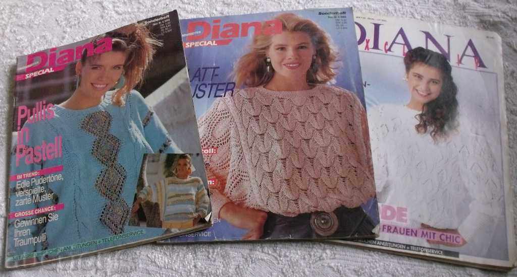 LOT OF 3 NUMBER OF DIANA MAGAZINES