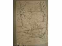 картина- туш ,