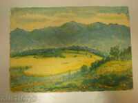 ελαιογραφία σε χαρτόνι,