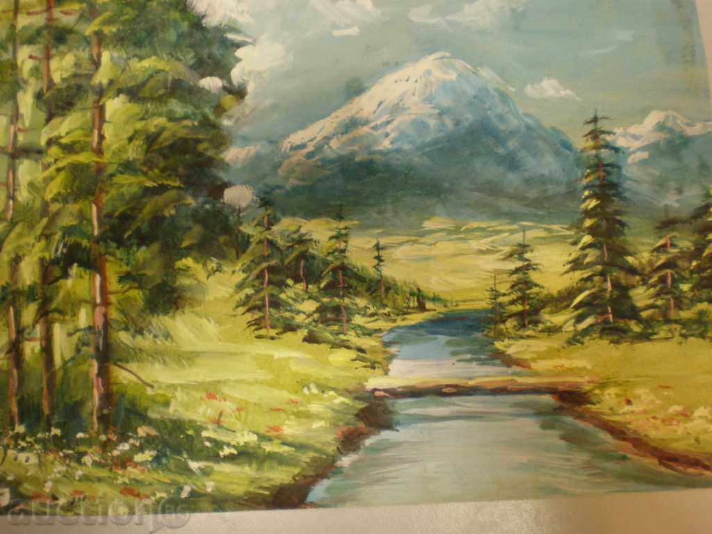 картина- акварел. с цена € 30.00 | 58.67 лв.