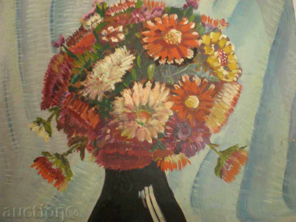 Аукцион картина,масло на картон. Аукцион картина,масло на картон.