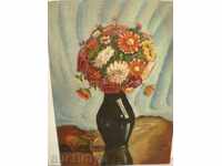 картина,масло на картон.