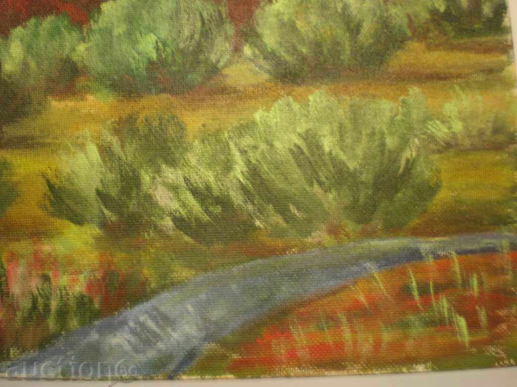 painting, oil on phaser. with price € 20.00 | 39.12 BGN