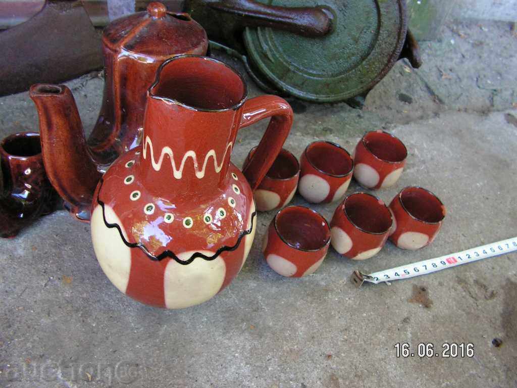 6595. STAR SERVICE FOR CRAZY GRAYED CERAMICS with price 18.00 BGN | € 9.20 6595. STAR SERVICE FOR CRAZY GRAYED CERAMICS with price 18.00 BGN | € 9.20