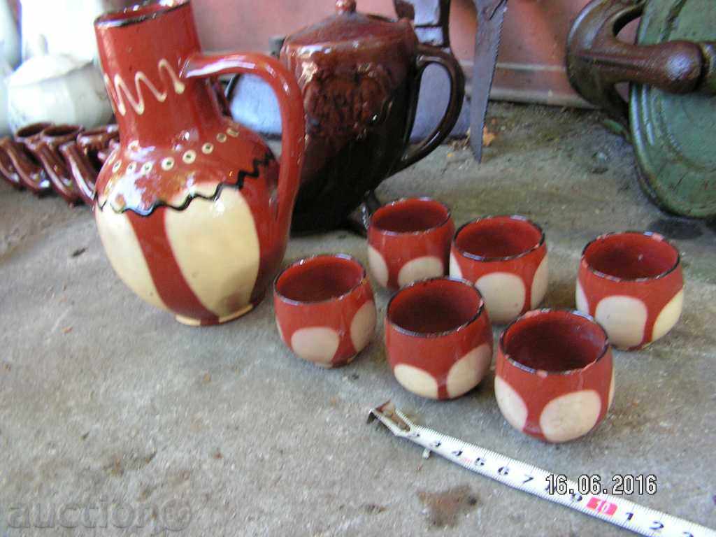 Auction 6595. STAR SERVICE FOR CRAZY GRAYED CERAMICS Auction 6595. STAR SERVICE FOR CRAZY GRAYED CERAMICS