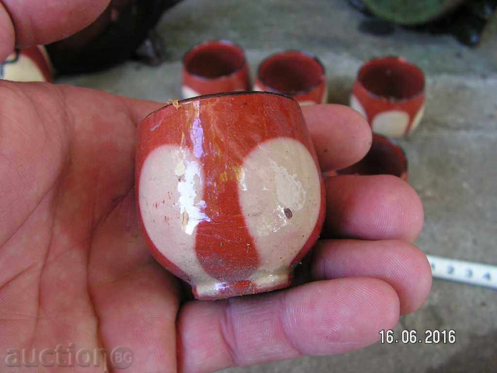 6595. STAR SERVICE FOR CRAZY GRAYED CERAMICS - 5 6595. STAR SERVICE FOR CRAZY GRAYED CERAMICS - 5