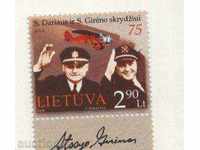Pure de brand pilot de avion 2008 Lituania
