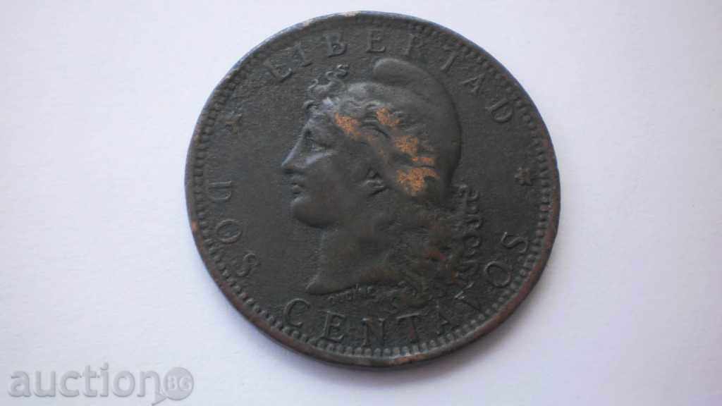 Argentina 2 Tsentavo 1884 Rare monede cu preț € 3.07 | 6.00 BGN