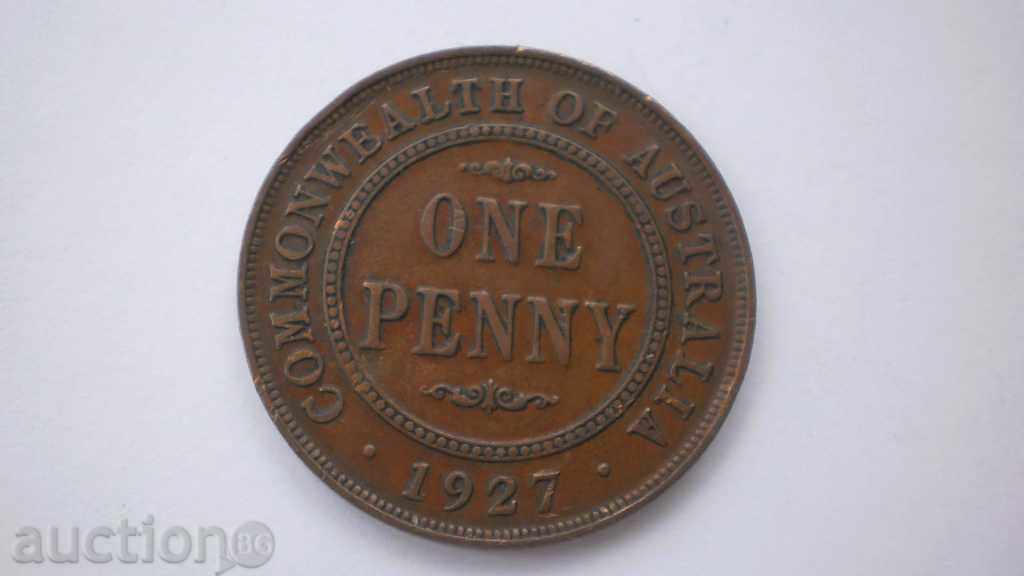 Αυστραλία 1 Penny 1927 Σπάνιες κέρμα