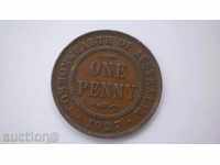 Australia 1 Penny 1927 Rare Coin