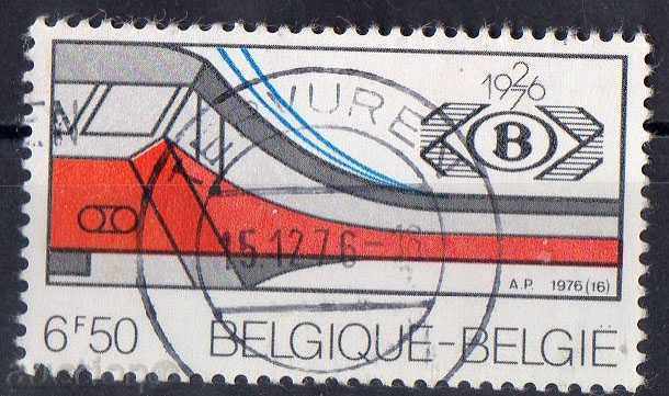 1976. Belgium. 50 yrs National Railways.