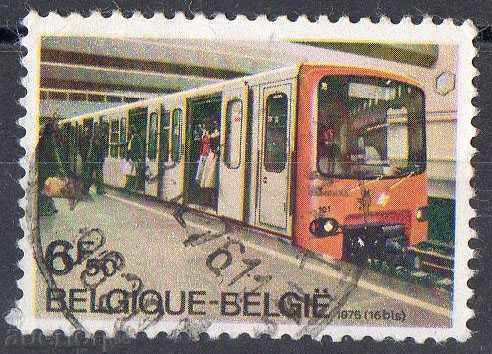 1976. Belgia. linie de metrou În primul rând, la Bruxelles.