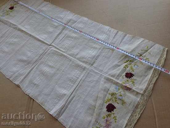 Παράδοση Κεντήματα καναρίνι ύφασμα με δαντέλα προίκα, ύφασμα ούγια Παράδοση Κεντήματα καναρίνι ύφασμα με δαντέλα προίκα, ύφασμα ούγια