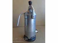 Old electric coffee maker late 1960s, jazz