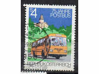 1982. Austria. 75 years since the launch of postal buses.